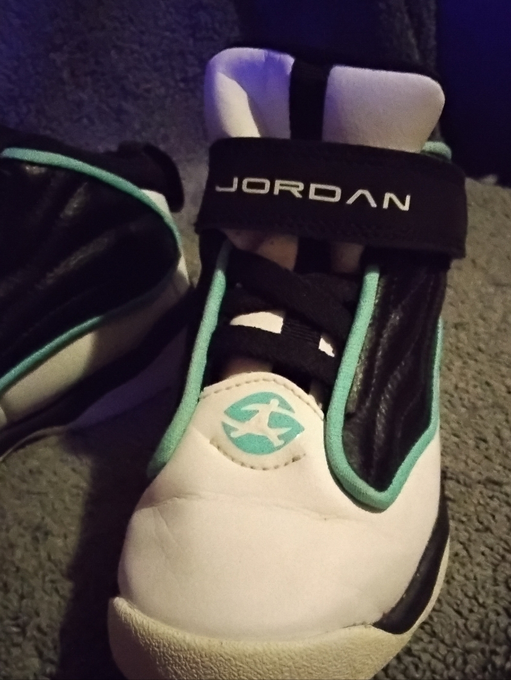 Nike Jordan Pro Strong Td 10c Teal And Black #Dc7910-001